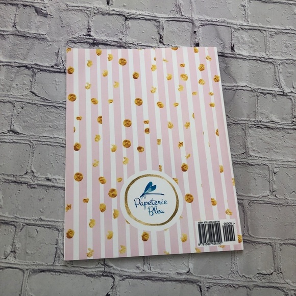 Papeterie Bleu yearlong pink notebook New! - Picture 5 of 5